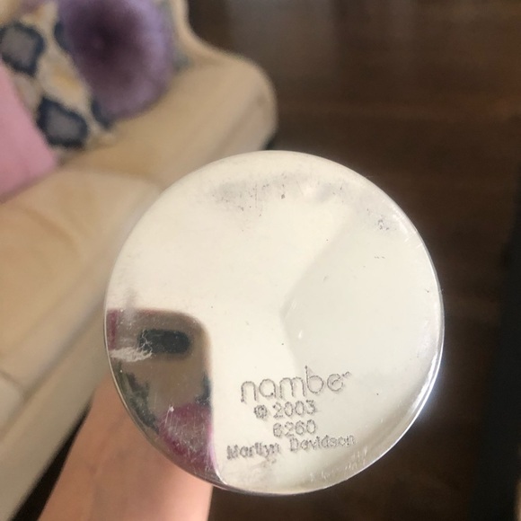 Nambe candlestick holder - Picture 2 of 3